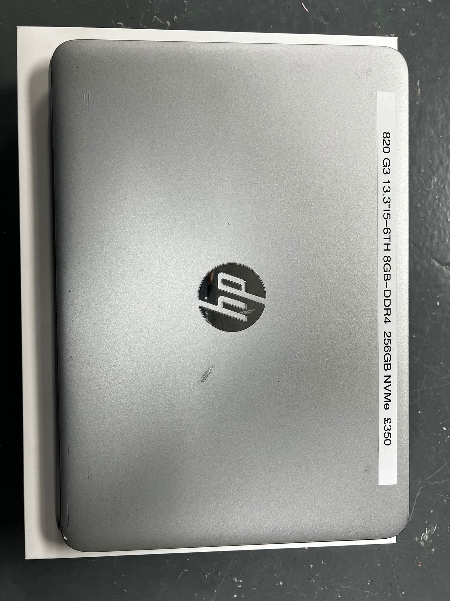 HP 820 G3 13.3"15-6TH 8GB-DDR4 256GB NVMe