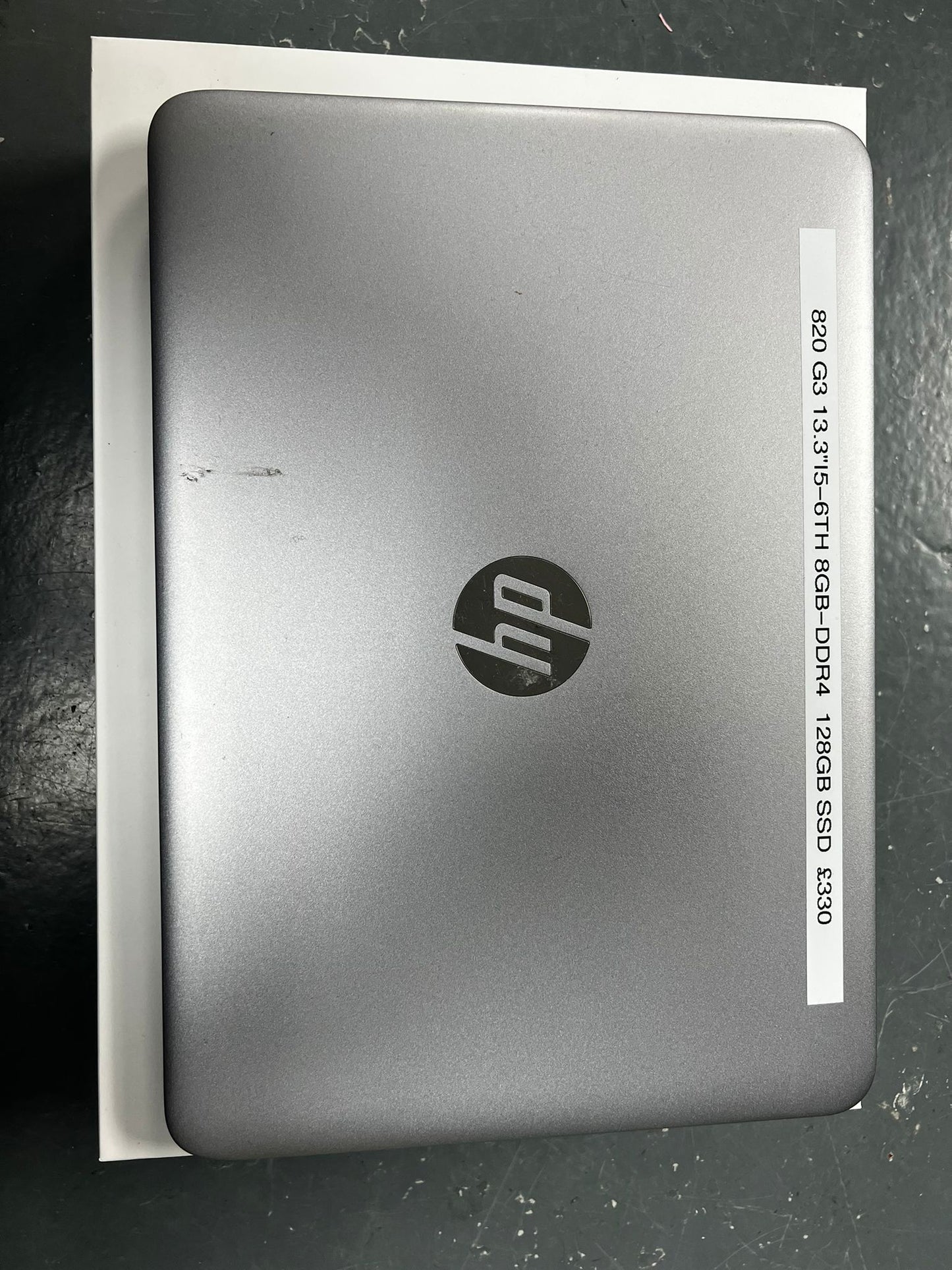 HP 820 G3 13.3"15-6TH 8GB-DDR4 128GB SSD