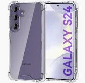 Samsung S24 clear tough case