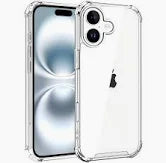 iPhone 16 Plus clear tough gorilla case